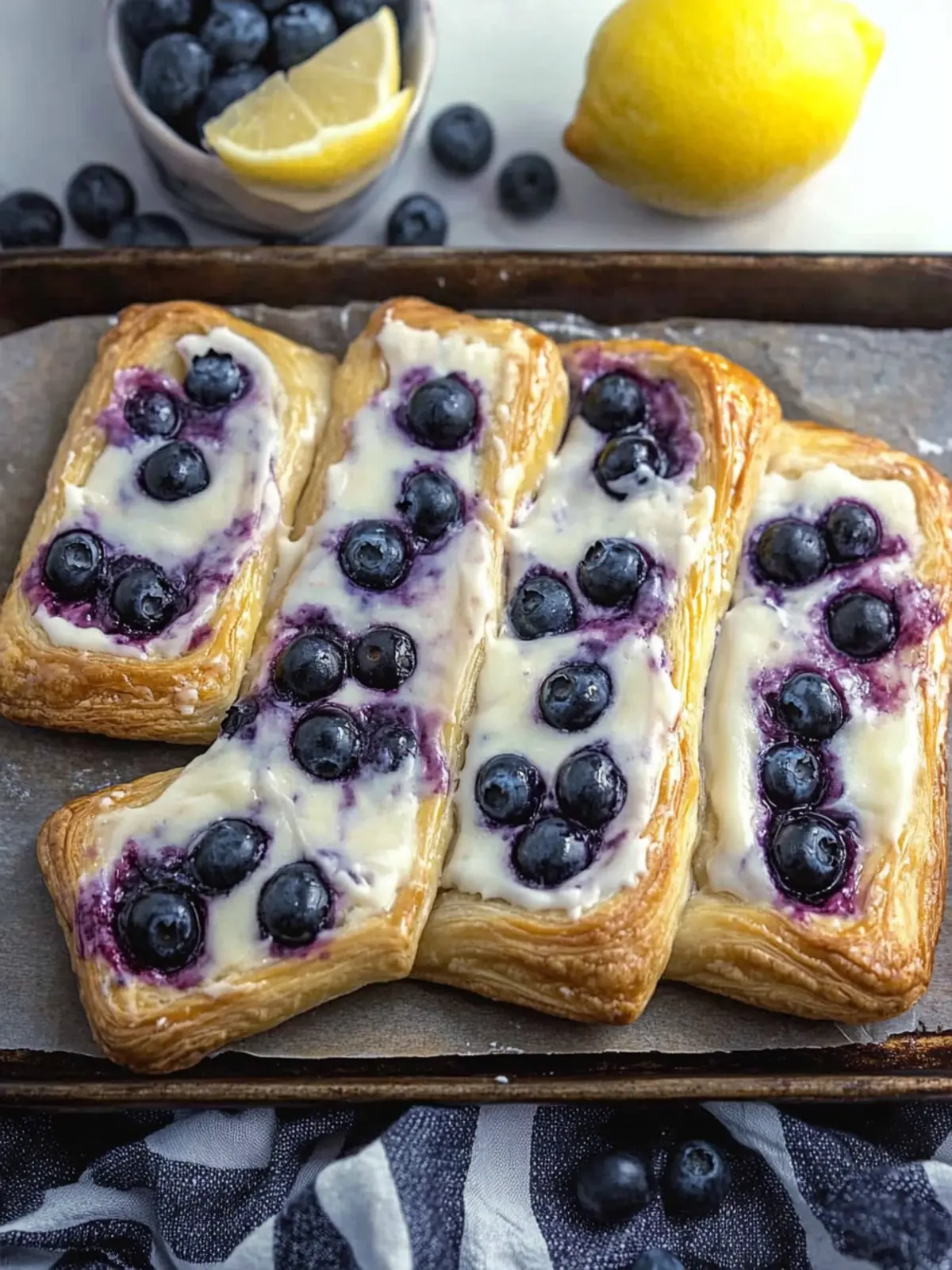 Lemon Blueberry Cream Cheese Danish for Effortless Indulgence 2 Lemon Blueberry Cream Cheese Danish