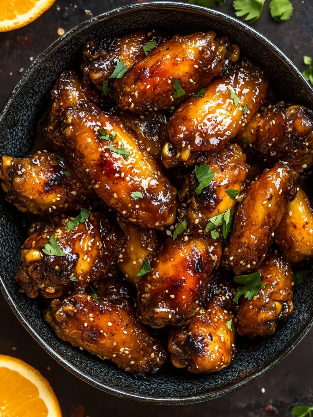 Sticky Orange Chicken Wings That Will Wow Your Taste Buds 2 Sticky Orange Chicken Wings