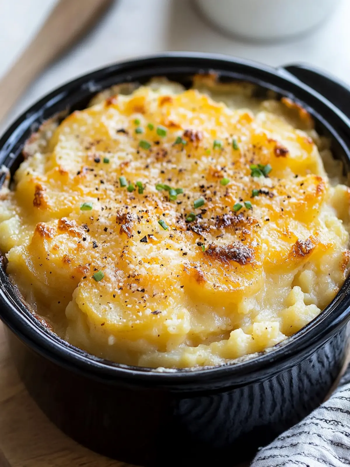 Slow Cooker Velvet Potato Bake: Creamy, Cheesy Comfort Bliss 2 Slow Cooker Velvet Potato Bake