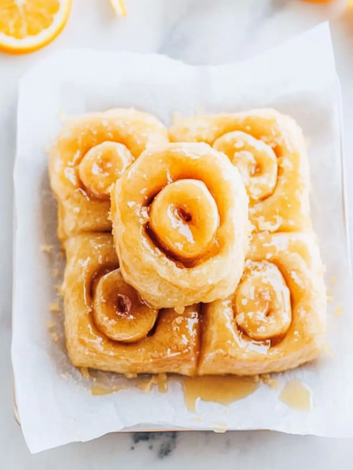 Melt-in-Your-Mouth Glazed Orange Sweet Rolls Recipe 5 Glazed Orange Sweet Rolls