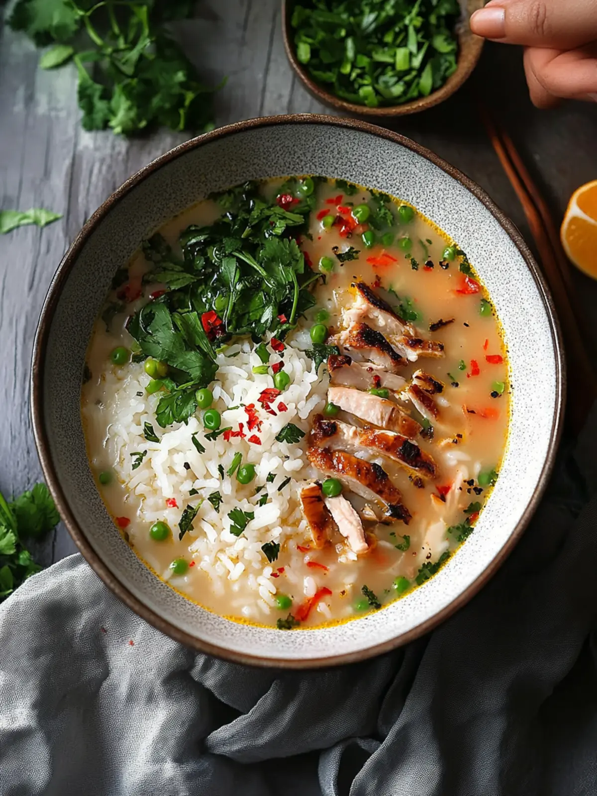 Cozy Up with Brothy Rice and Zesty Coconut Chicken 4 Brothy Rice